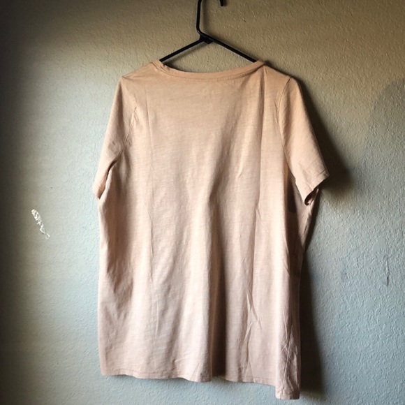 New Women’s T-Shirt Sonoma Tan Crew Neck Short Sleeve Tee Shirt Women’s 0X - Picture 7 of 10